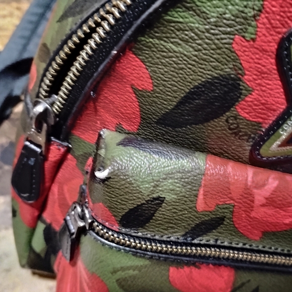 Coach Floral Mini Backpack - Picture 3 of 8